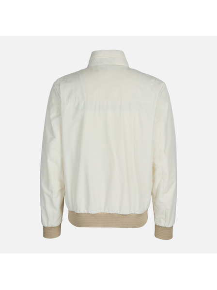 Geox Cremefarbene Herrenbomberjacke Geox Vincit