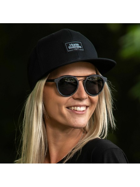 Horsefeathers Sonnenbrille Nomad - brushed black/gray