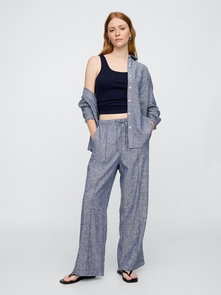 GAP Leinenhose Wide-Leg GAP