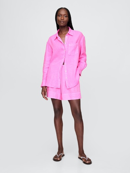 GAP Damen Leinen-Shorts GAP