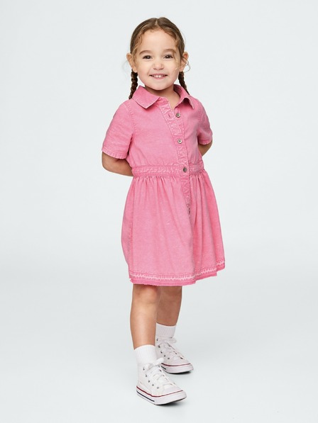 GAP Baby Jeanskleid Hemd GAP