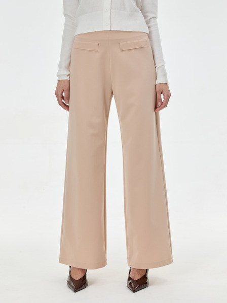 Orsay Beigefarbene Damen-Straight-Leg-Hose ORSAY