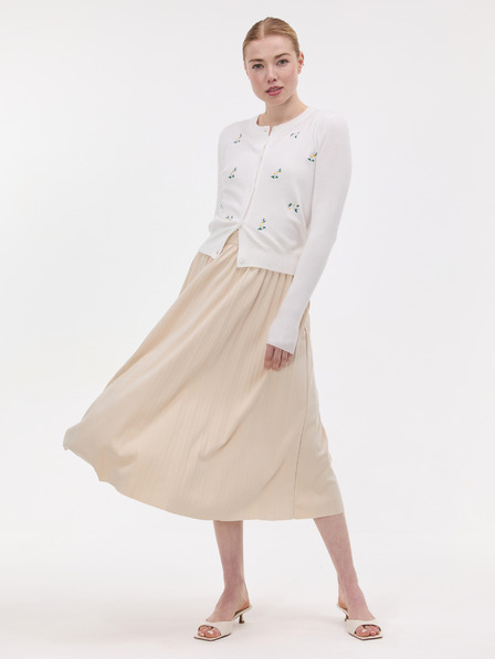 Orsay Beigefarbener Damen-Midirock ORSAY