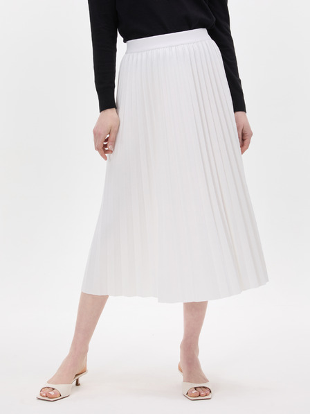 Orsay Cremefarbener Damen-Midirock ORSAY