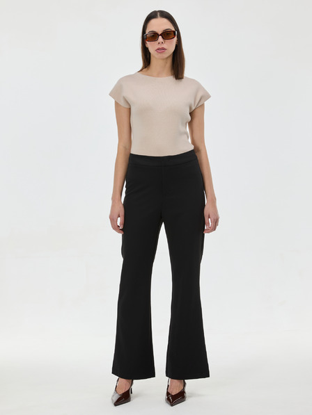 Orsay Beigefarbener Damenpullover ohne Ärmel ORSAY