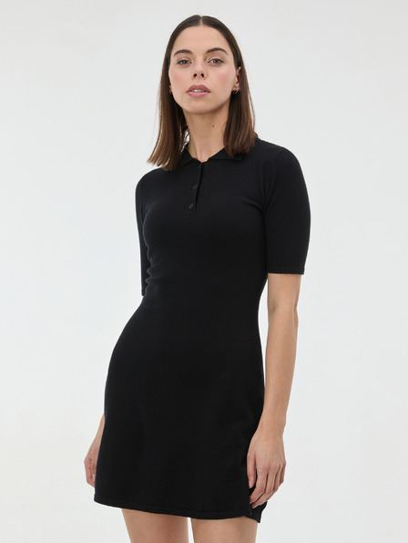 Orsay Schwarzes Damenstrickkleid ORSAY