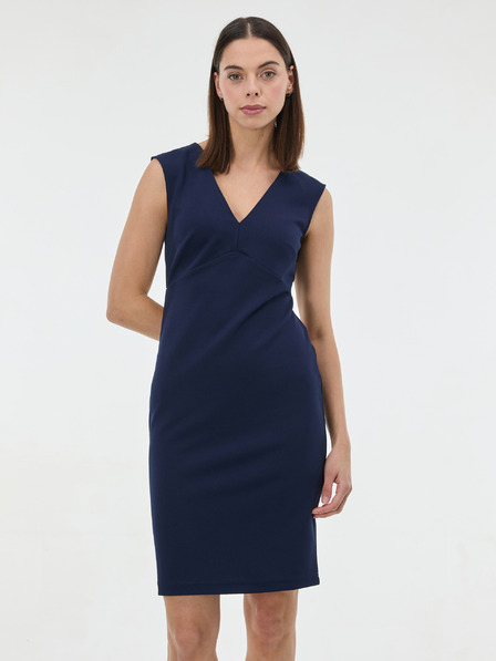 Orsay Dunkelblaues Damen Etuikleid ORSAY