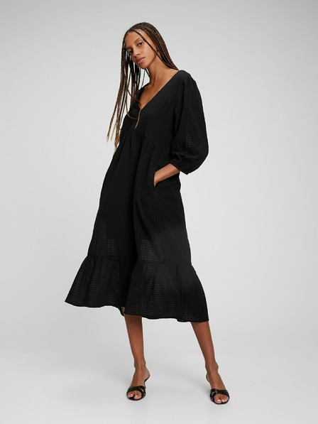 GAP Midi Kleid mit V Ausschnitt GAP