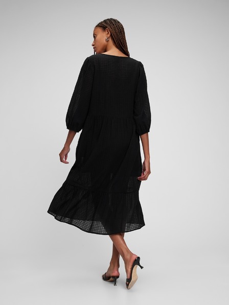 GAP Midi Kleid mit V Ausschnitt GAP