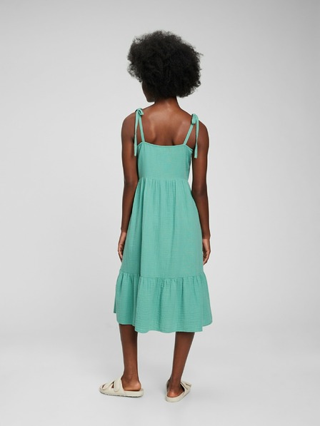 GAP Midi Kleid aus Crinkle Gaze GAP