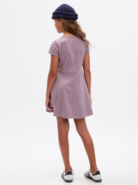 GAP Kinderkleid mit metallischem Logo GAP