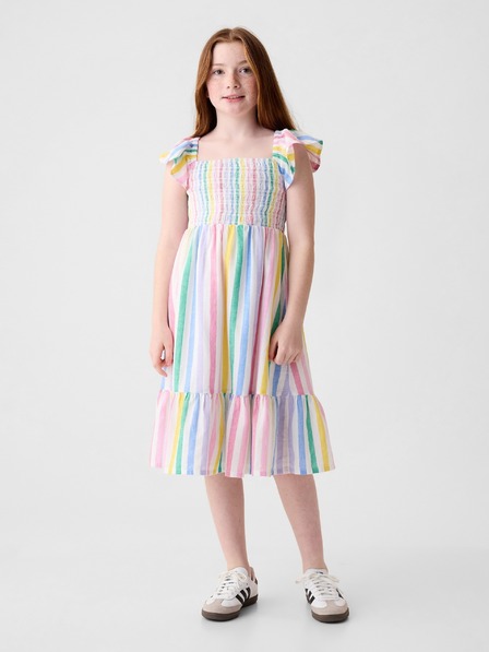 GAP Gestreiftes Midikleid für Kinder GAP