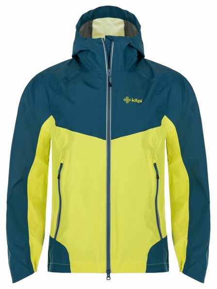 Kilpi Gelbe und blaue Herren-Sportjacke Kilpi Hurricane-M
