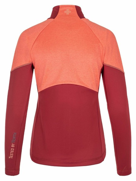 Kilpi Orange und Wein Damen Funktions-Sweatshirt Kilpi TOMMS-W