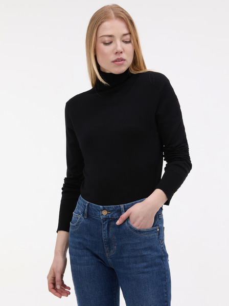 Orsay Schwarzer Rollkragenpullover ORSAY