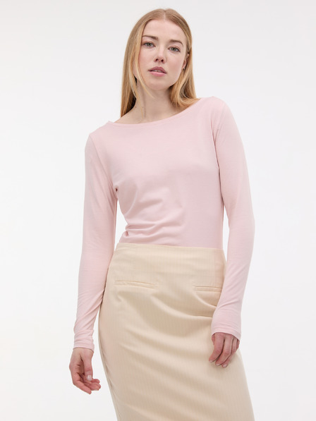 Orsay Hellrosa Damen Langarm-T-Shirt ORSAY