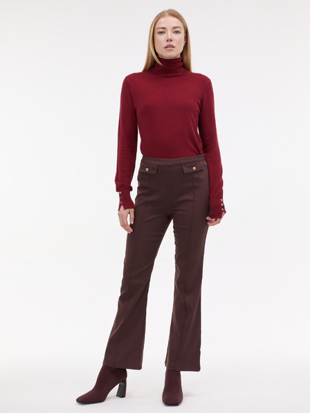 Orsay Braune Damen-Bootcut-Hose ORSAY