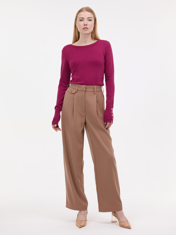 Orsay Weinroter Damenpullover ORSAY