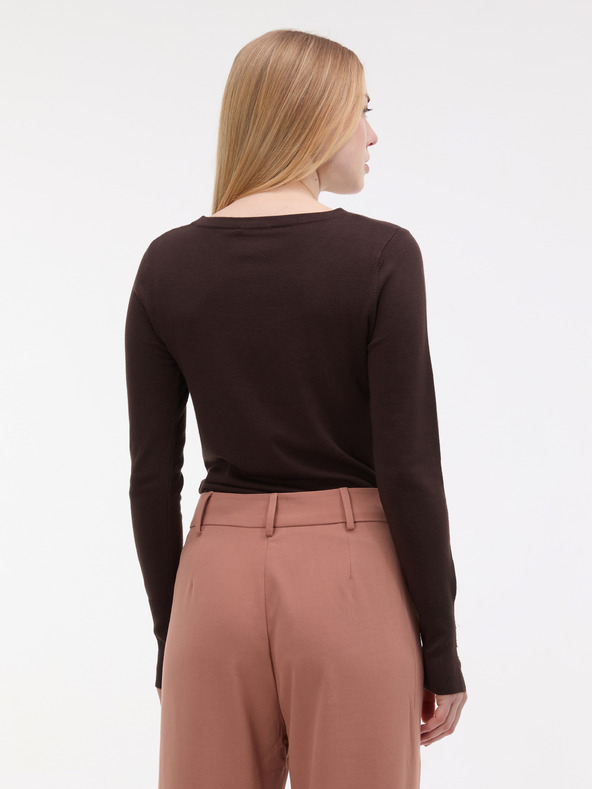 Orsay Dunkelbrauner Damenpullover ORSAY