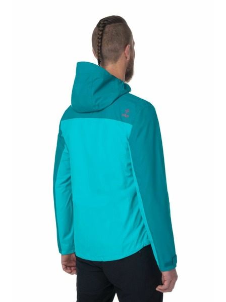 Kilpi Khakifarbene und burgunderfarbene Herren-Outdoorjacke Kilpi SONNA-M