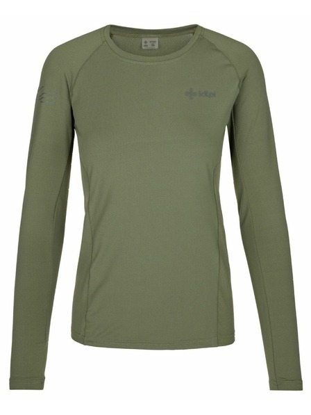 Kilpi Khakifarbenes Damen Funktions-T-Shirt Kilpi LINA