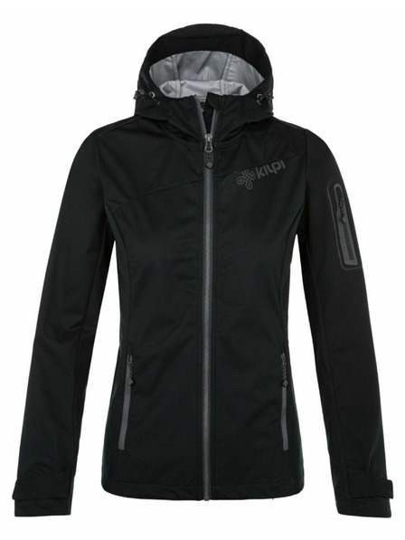 Kilpi Schwarze Damen-Softshell-Jacke Kilpi Beltra