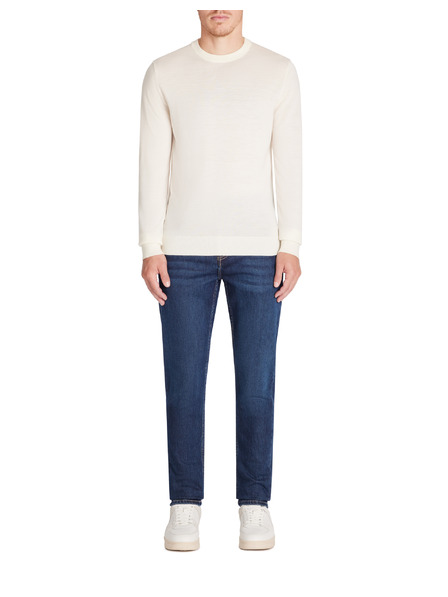 Celio Semerirond Merino-Wollpullover