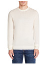 Celio Semerirond Merino-Wollpullover