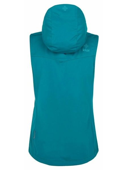 Kilpi Petrolfarbene Damen-Softshellweste Kilpi Monilea-W