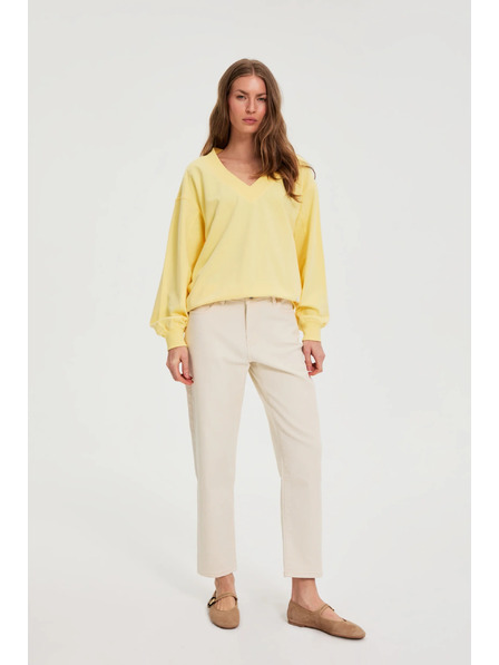 Moodo Jeans mit geraden Beinen beige Moodo