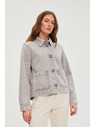 Moodo Jeansjacke grau Moodo