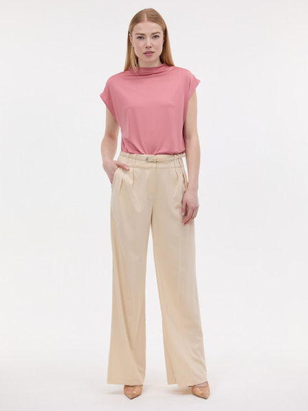 Orsay Rosa Damen-T-Shirt mit kurzen Ärmeln ORSAY