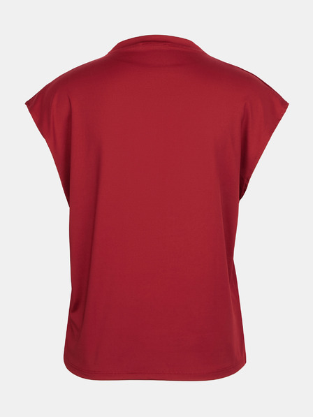 Orsay Weinrotes Damen-T-Shirt mit kurzen Ärmeln ORSAY