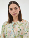 Orsay Hellgrüne gemusterte Damenbluse ORSAY