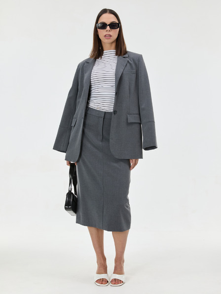 Orsay Graue Damen Midi-Rock von ORSAY