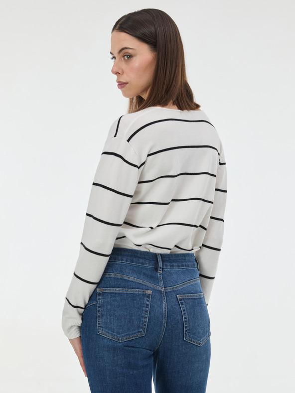 Orsay Schwarz gestreifter Damenpullover ORSAY