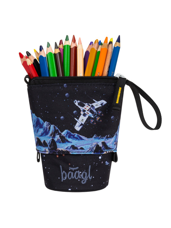 BAAGL  BAAGL Schulfedermäppchen Stifteset Pixel Space GRS
