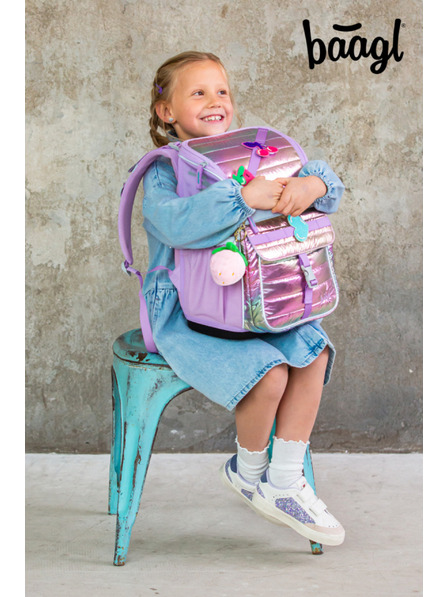 BAAGL  BAAGL SET 3 Zippy Lavender: Aktentasche, Etui, Sportbeutel