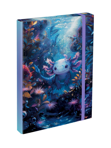 BAAGL  BAAGL Mappen für Schulhefte A4 Axolotl