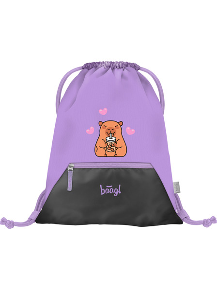 BAAGL  BAAGL SET 5 Zippy Kapybara: Schulaktentasche, Etui, Turnbeutel, Schürze, Geldbörse