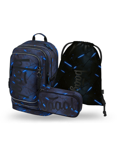 BAAGL  BAAGL SET 3 Cubic Flash: Rucksack, Etui, Beutel GRS