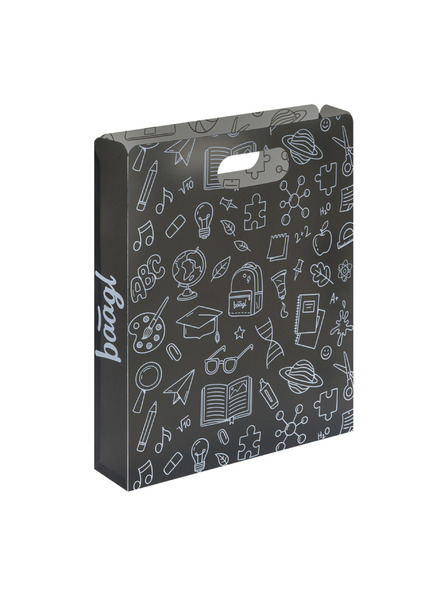 BAAGL  BAAGL Kunststoff-Mappen für Schulhefte School grau