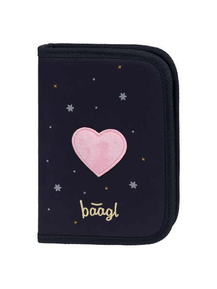 BAAGL  BAAGL SET 5 Ergo Unicorn Gold: Aktentasche, Etui, Beutel, Schürze, Geldbörse