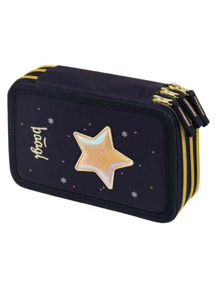 BAAGL  BAAGL Schuletui dreigeschossig Unicorn Gold