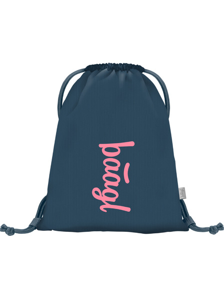 BAAGL  BAAGL SET 5 Core Logo rosa: Rucksack, Federmäppchen, Beutel, Hüfttasche, Notebooktasche GRS