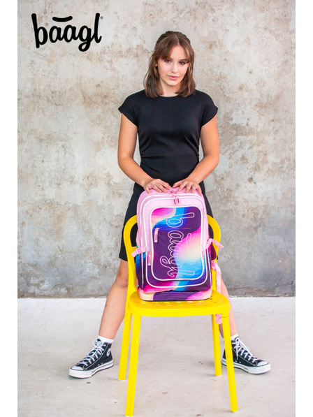 BAAGL  BAAGL SET 3 Cubic Lyra: Rucksack, Federmäppchen, Beutel GRS