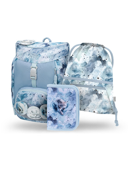 BAAGL  BAAGL SET 3 Airy Polar: Rucksack, Etui, Beutel GRS