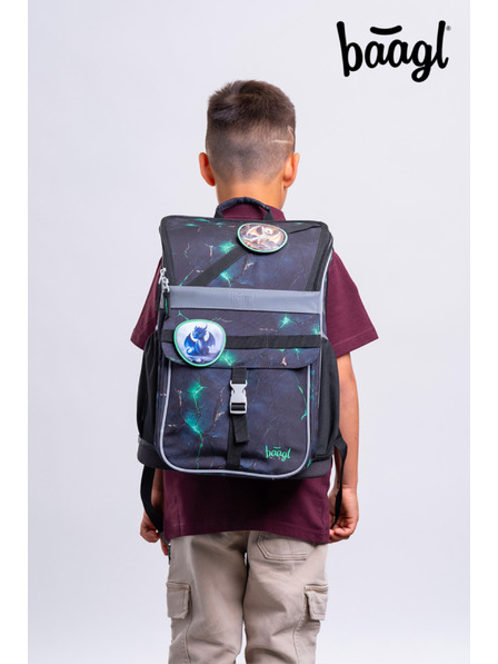 BAAGL  BAAGL SET 3 Zippy Drachen: Schulmappe, Federtasche, Sportbeutel