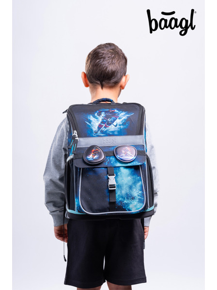 BAAGL  BAAGL SET 3 Zippy Eishockey: Aktentasche, Etui, Beutel