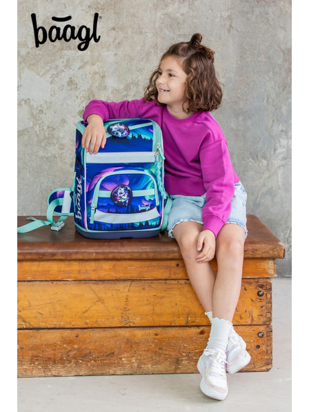 BAAGL  BAAGL SET 3 Zippy Plus Aurora: Aktentasche, Etui, Beutel GRS